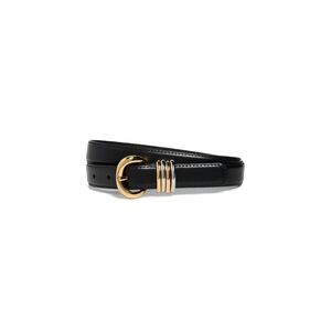 1638 Women's Mixed Metal Inez Belt, True Black